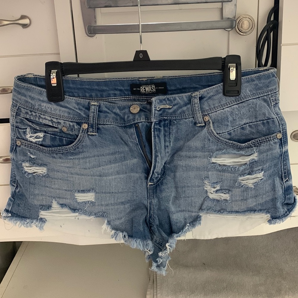 REWASH Jean shorts- stretchy